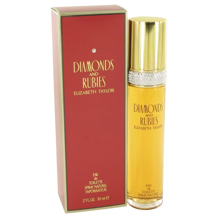 Diamonds & Rubies Perfume By Elizabeth Taylor Eau De Toilette Spray1.7 Oz (Pack of 6)