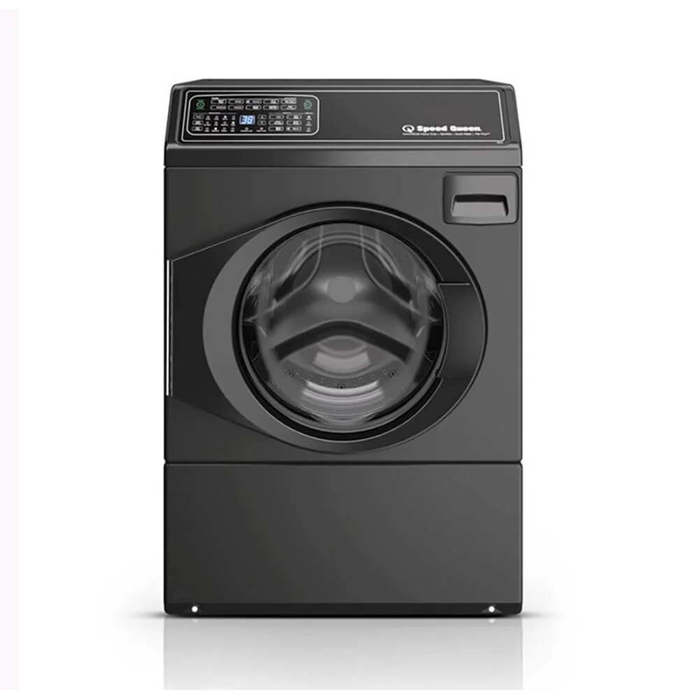 Speed Queen FF7009BN 3.5 Cu. Ft. Black Front Load Washer with Pet Plus