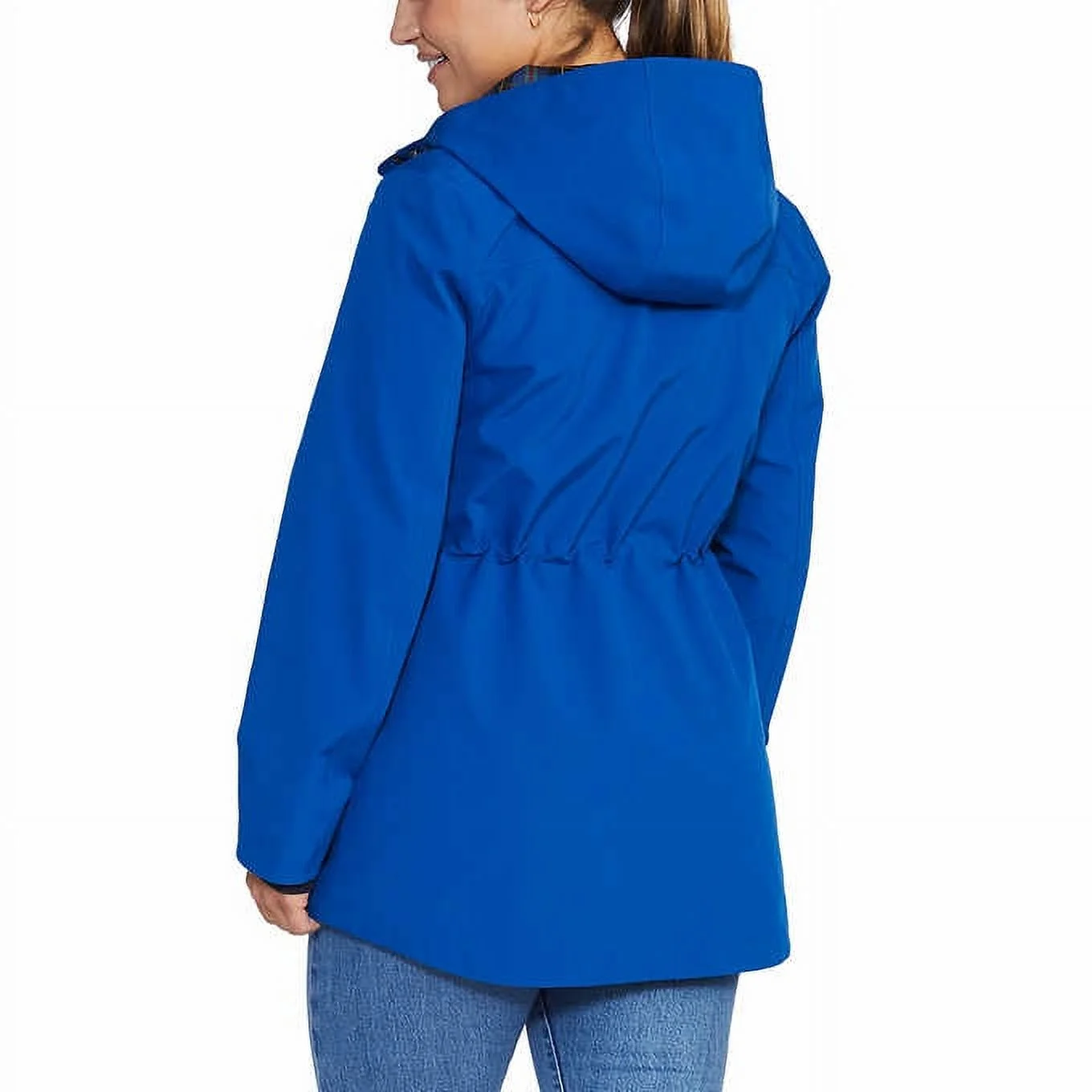Pendleton Womens Waterproof Breathable Rain Trail Jacket (Blue, Medium)
