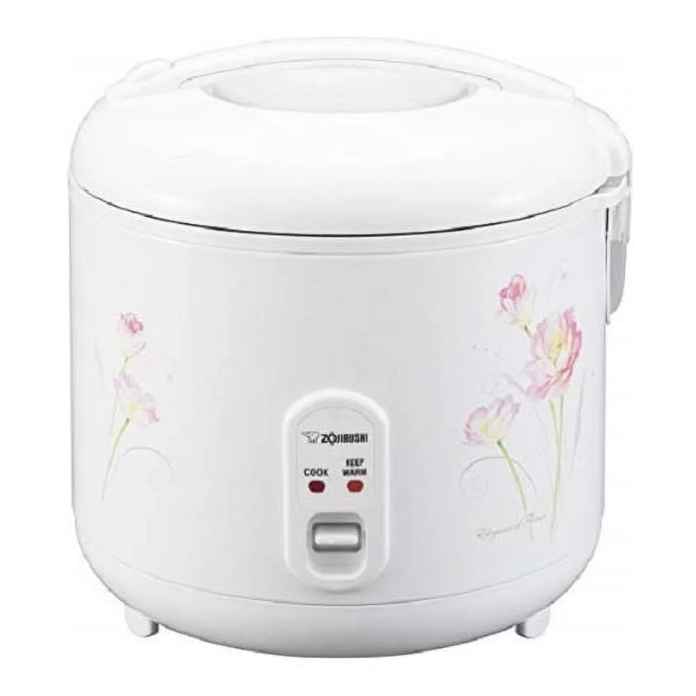 Zojirushi NS-RPC18FJ Rice Cooker and Warmer (1.8-Liter, Tulip) Bundle