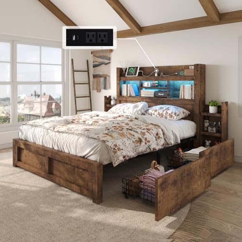 Queen Bed Frame with 49.6