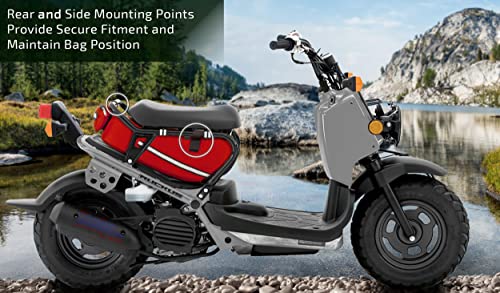 Ruckus 5000 Under The Seat Bag - Compatible with All Ruckus Model Years With Stock Frame - Water and Tear-Resistant, Industrial Grade 1000D Nylon – Backwoods Camo