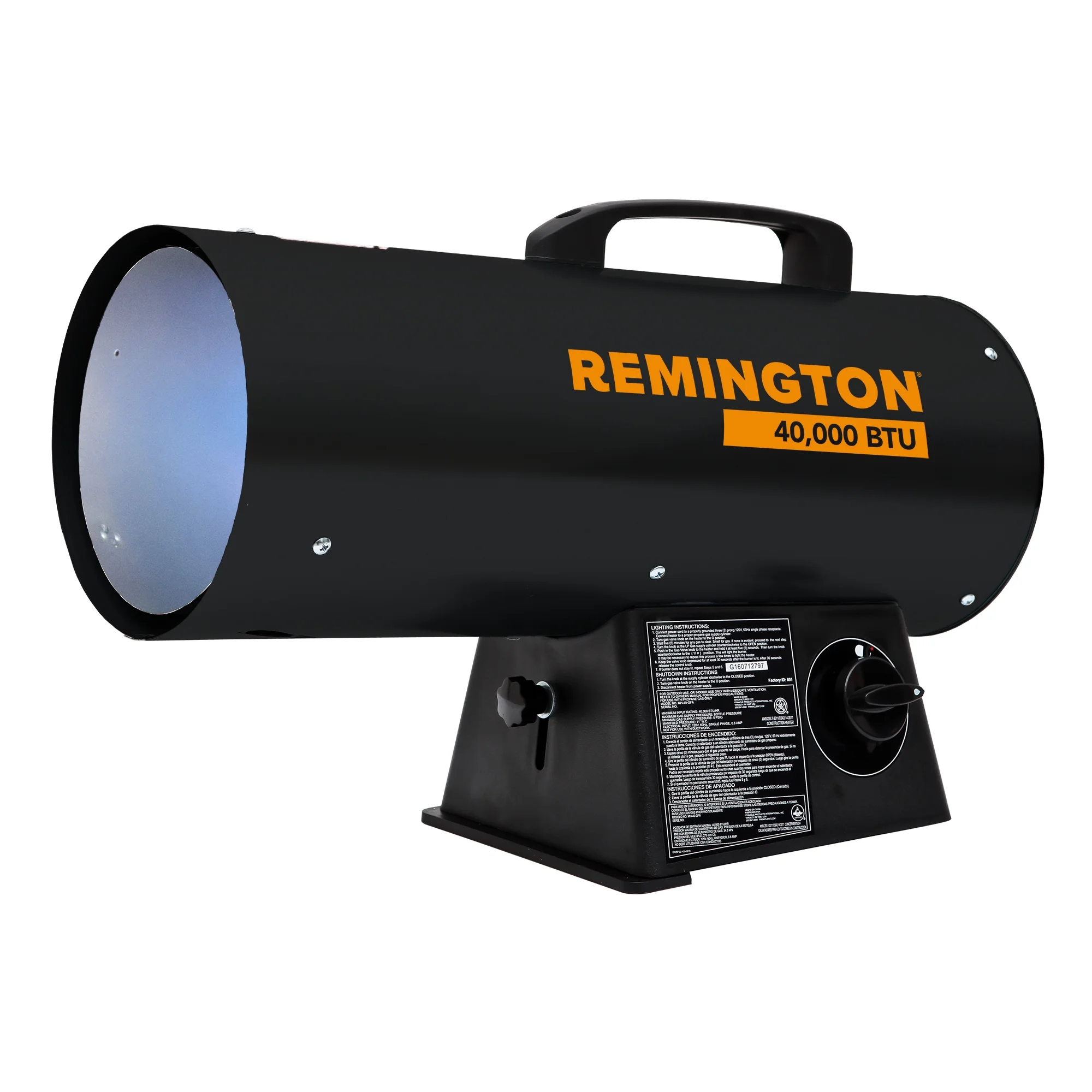 Remington 40,000 BTU Propane Forced Air Heater