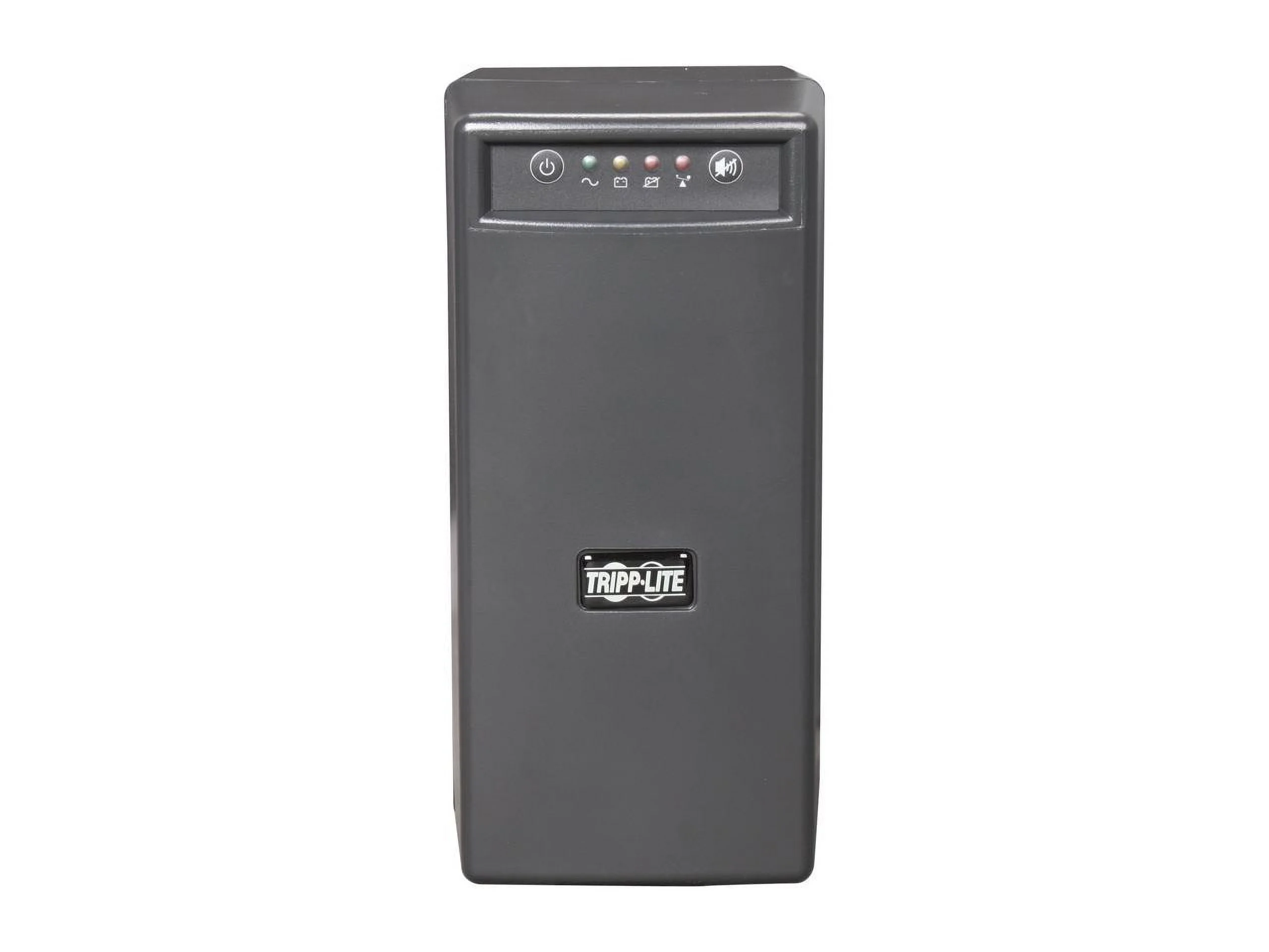 Tripp Lite UPS 1000VA 500W Battery Back Up Tower AVR 120V USB RJ45 Tower - 4 Hour Recharge - 3.50 Minute Stand-by - 110 V AC Input - 120 V AC Output - 2 x NEMA 5-15R, 6 x NEMA 5-15R