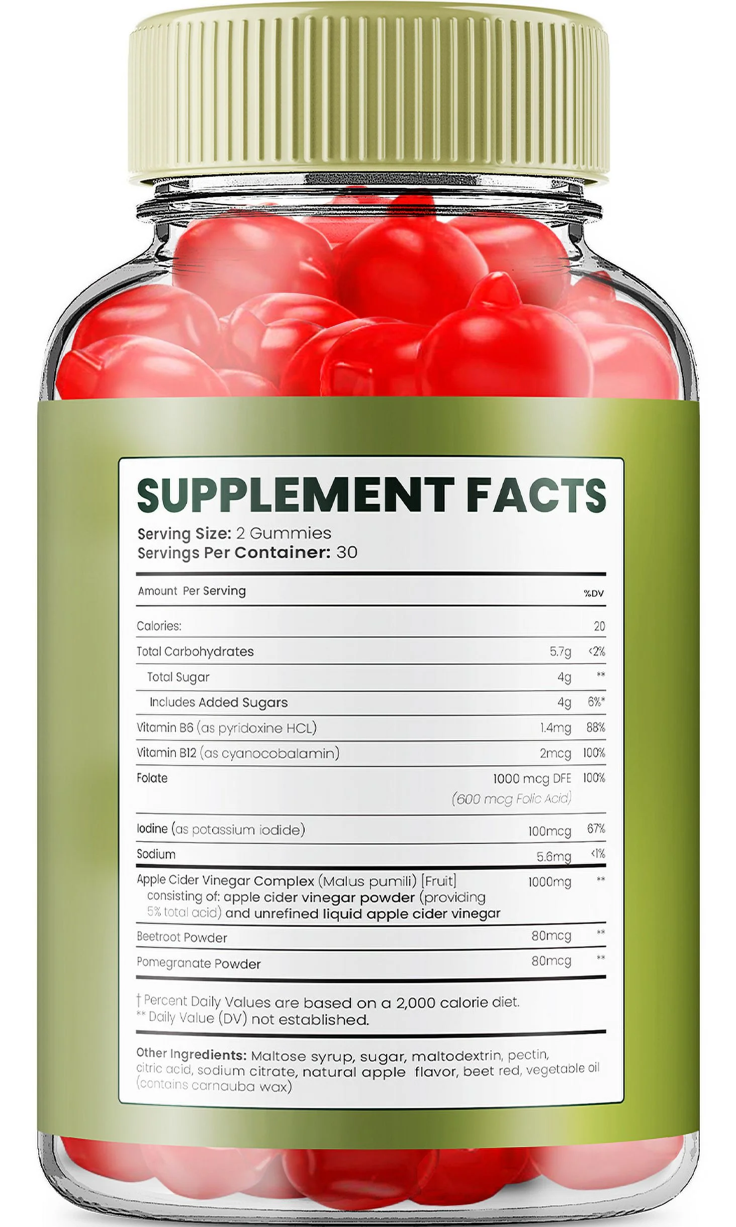 (5 Pack) Ketovex Keto Gummies - Keto Vex ACV Gummies for Extra Strength, 1000mg, Apple Cider Vinegar Vitamin B6 Vitamin B12 (300 Gummies)