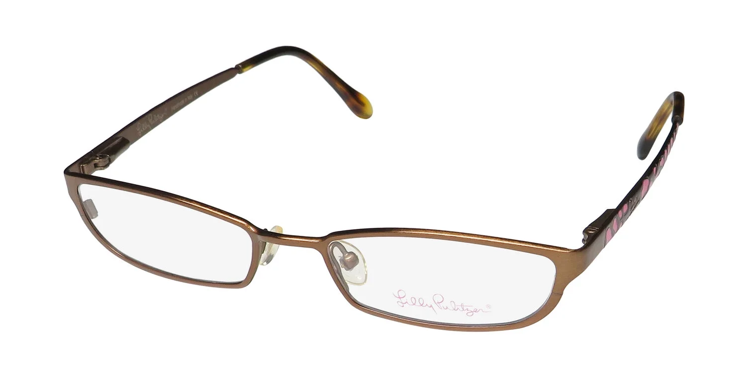 LILLY PULITZER Eyeglasses CALLIE Brown 47MM