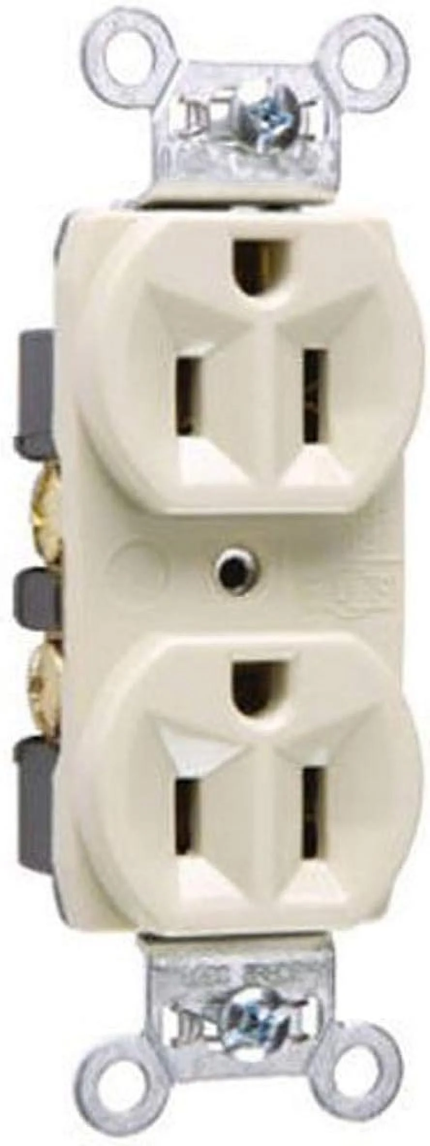Legrand-Pass & Seymour CRB5262ICC12 15-Amp/125-volt Construction Grade Duplex Receptacle, Ivory