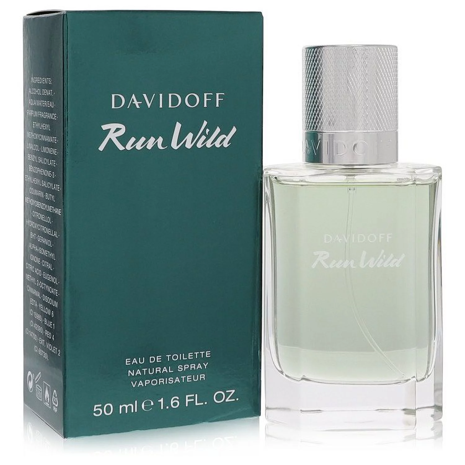Davidoff Run Wild by Davidoff Eau De Toilette Spray 1.6 oz for Men
