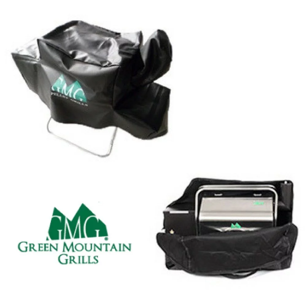Green Mountain Grill Davy Crockett Cover & Black Tote Combo