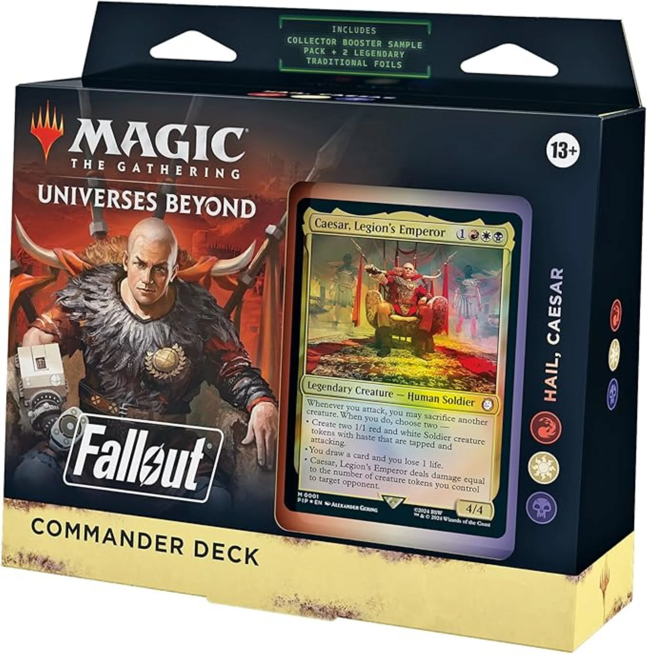 Magic: The Gathering Trading Card Games Fallout Commander Deck Hail Caesar