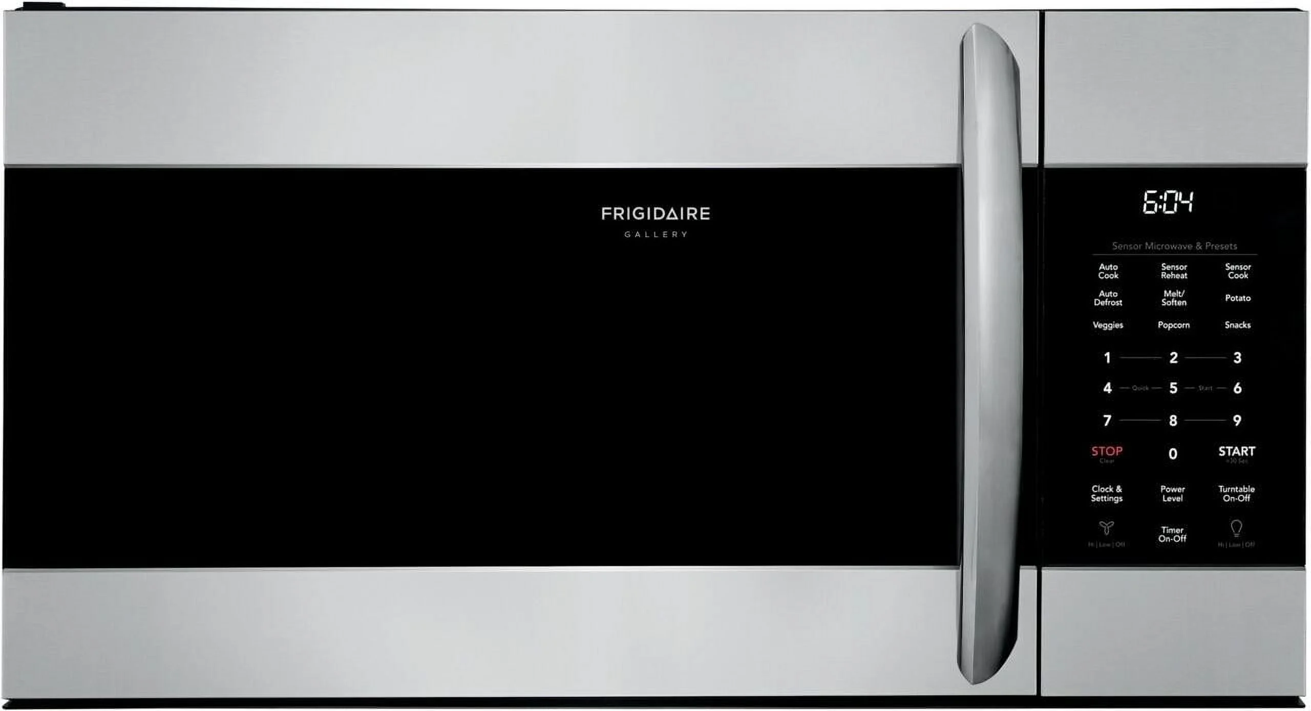 Frigidaire FGMV17WNVF 30 Inch Over the Range Microwave Oven with 1.7 cu ft Capacity with 1000 Cooking Watts in Stainless Steel