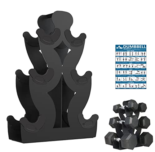 Dumbbell Storage Rack Weight Organizer Rack Only for Home Gym Weight Rack No need Assembly