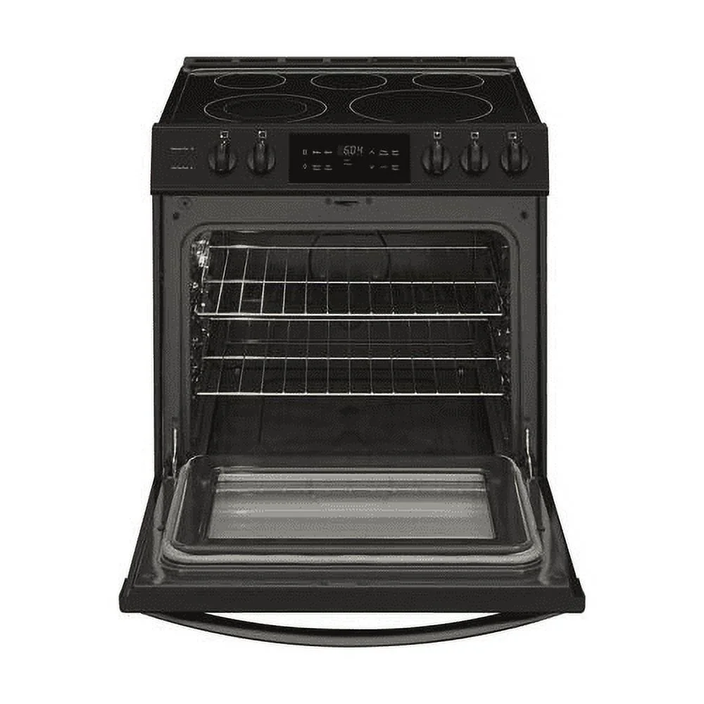 Frigidaire FFEH3054UB - Range - freestanding - niche - width: 30 in - depth: 24 in - height: 36 in - with self-cleaning - black