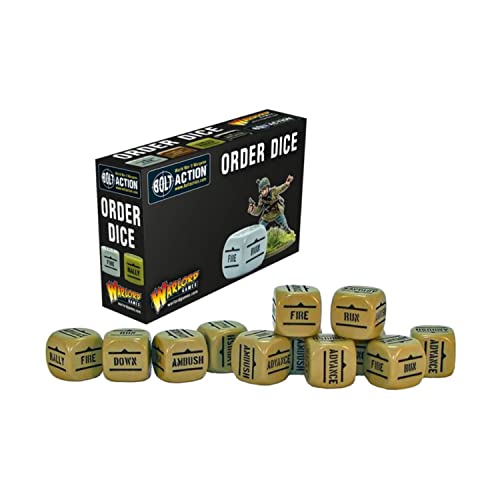 Warlord Games Bolt Action Sand Order Dice