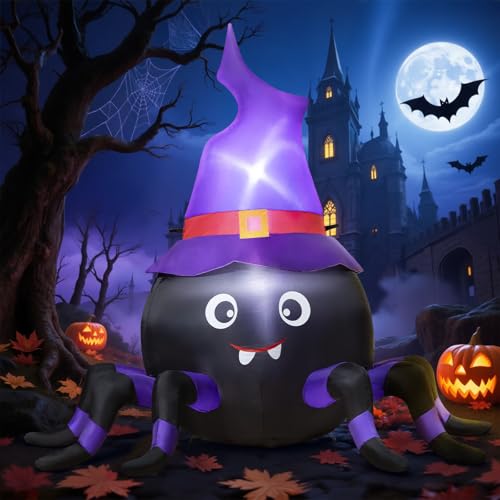 8FT Inflatable Pteranodon Dragon Decoration with LED Lights, Open Mouth & Sharp Teeth – Giant Blow Up Halloween Inflatables for Yard, Lawn, Garden, Holiday Fun Decor, Gifts for Kids & Adults