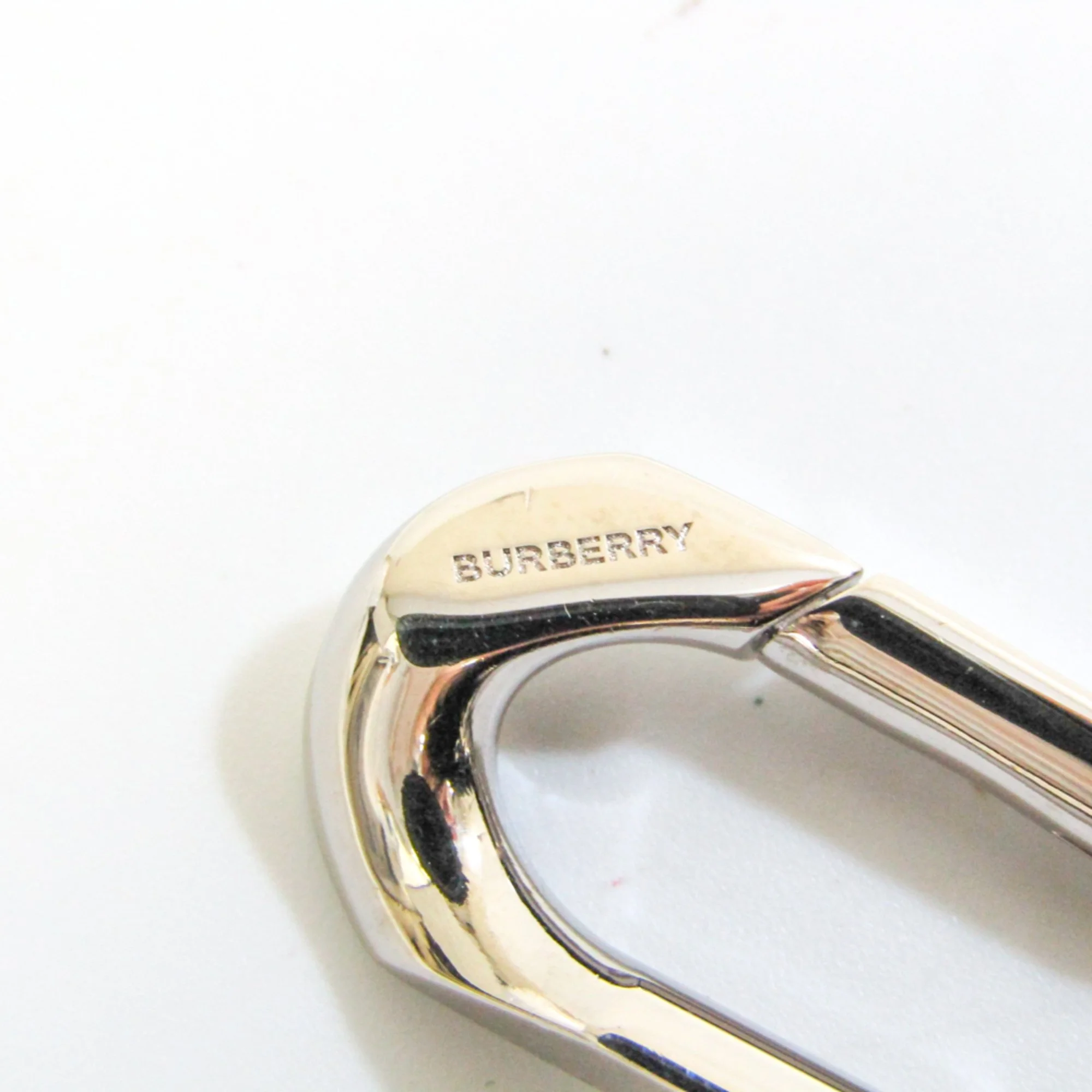 Pre-Owned Burberry Keyring (Black,Brown) (Good)