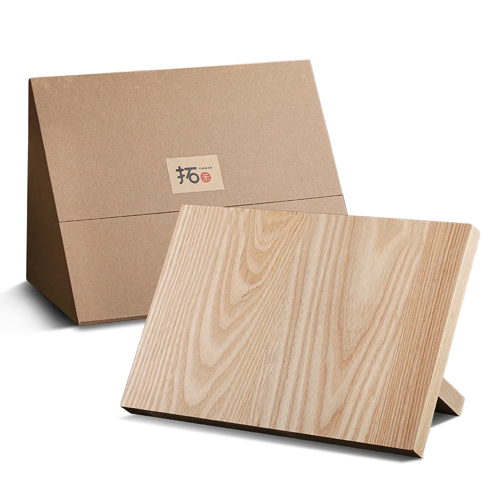 6Pcs TURWHO Kitchen Knife Japanese VG10 Damascus Steel Chef Knives + Knife Block