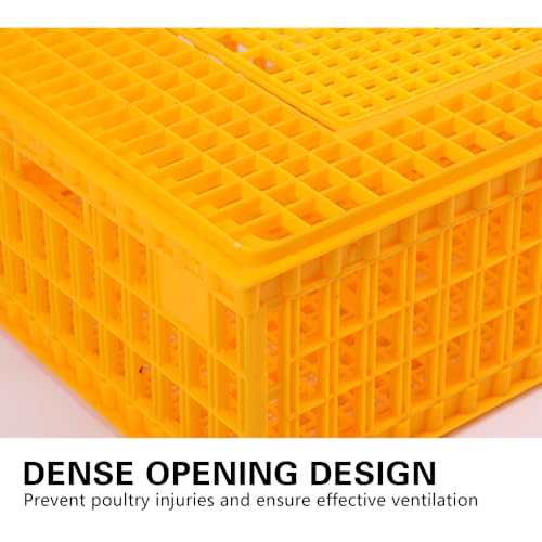 Poultry Carrier Crate Plastic Chicken Transport Crate Cage Heavy Duty Chicken Carrier Crates Crates Transport Box