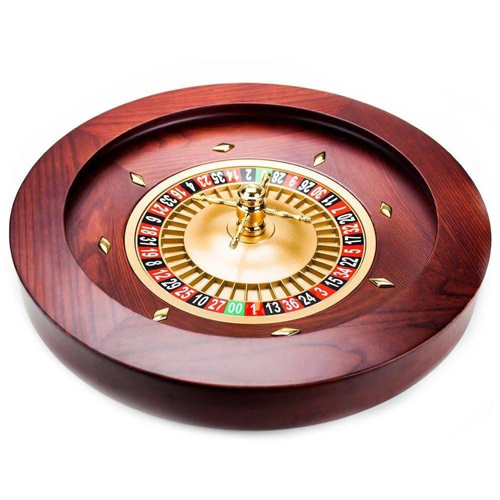Brybelly 18x22 Casino Grade Deluxe Wooden Roulette Wheel