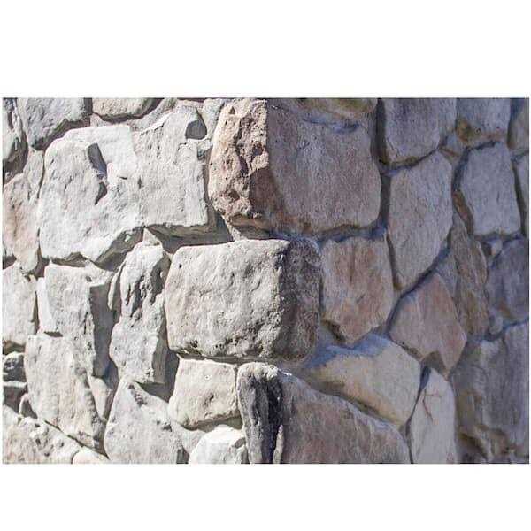 M-Rock Traditional 1.5 in. to 4 in. x 5 in. to 9 Field Stone Concrete Stone Veneer