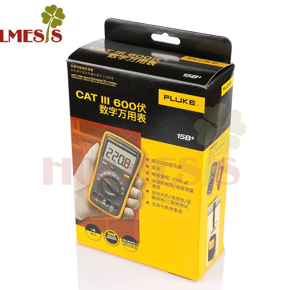 Fluke 15b+ Digital Multimeter F15b+ Latest Version by Fluke