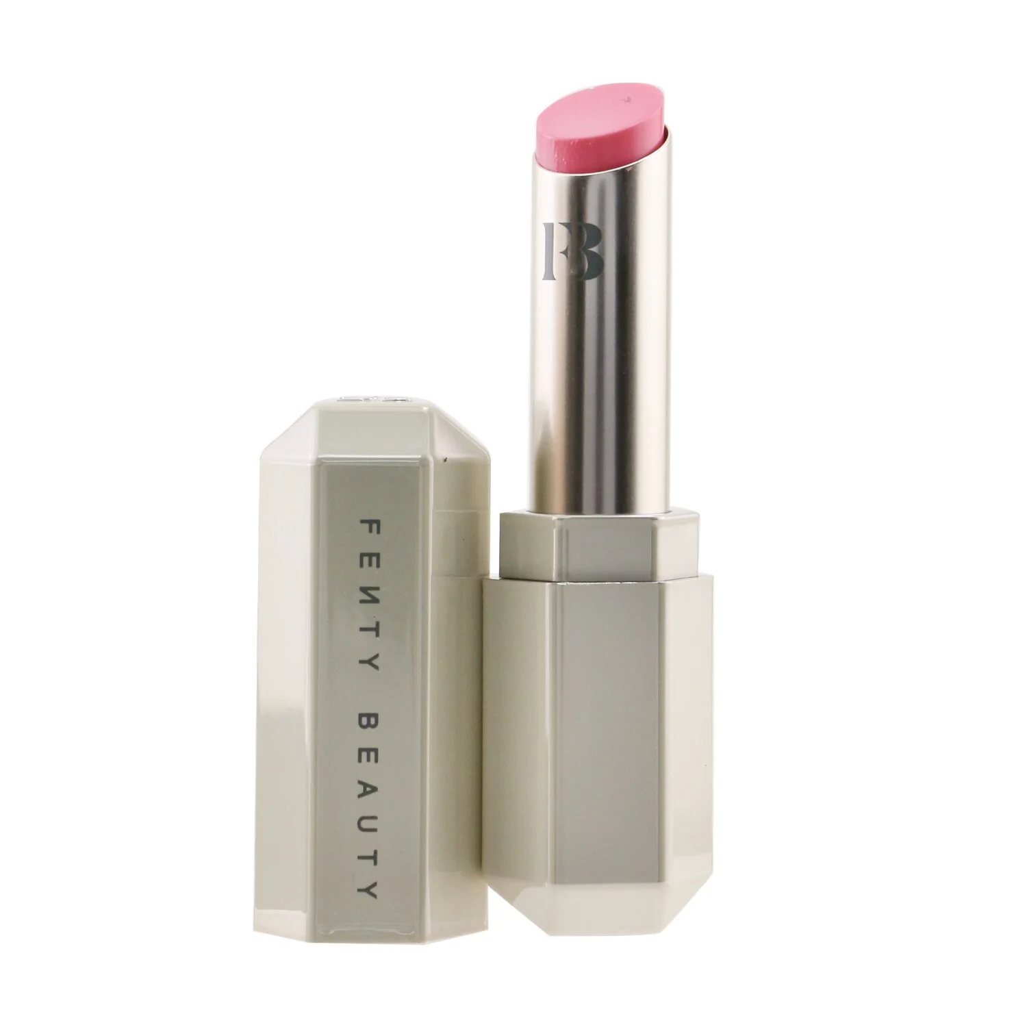 Fenty Beauty by Rihanna Slip Shine Sheer Shiny Lipstick - # 08 Cookies & Cocoa (Cocoa Berry)  2.8g/0.098oz