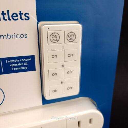 Utilitech Indoor 3-Piece Indoor Wireless Outlets with Remote Control #5071935 - Shop Hardware Tools Online Store