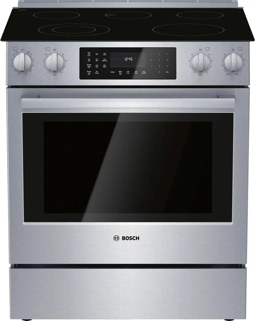 BOSCH HEI8056U  SLIDE IN ELECTRIC RANGE Stainless Steel