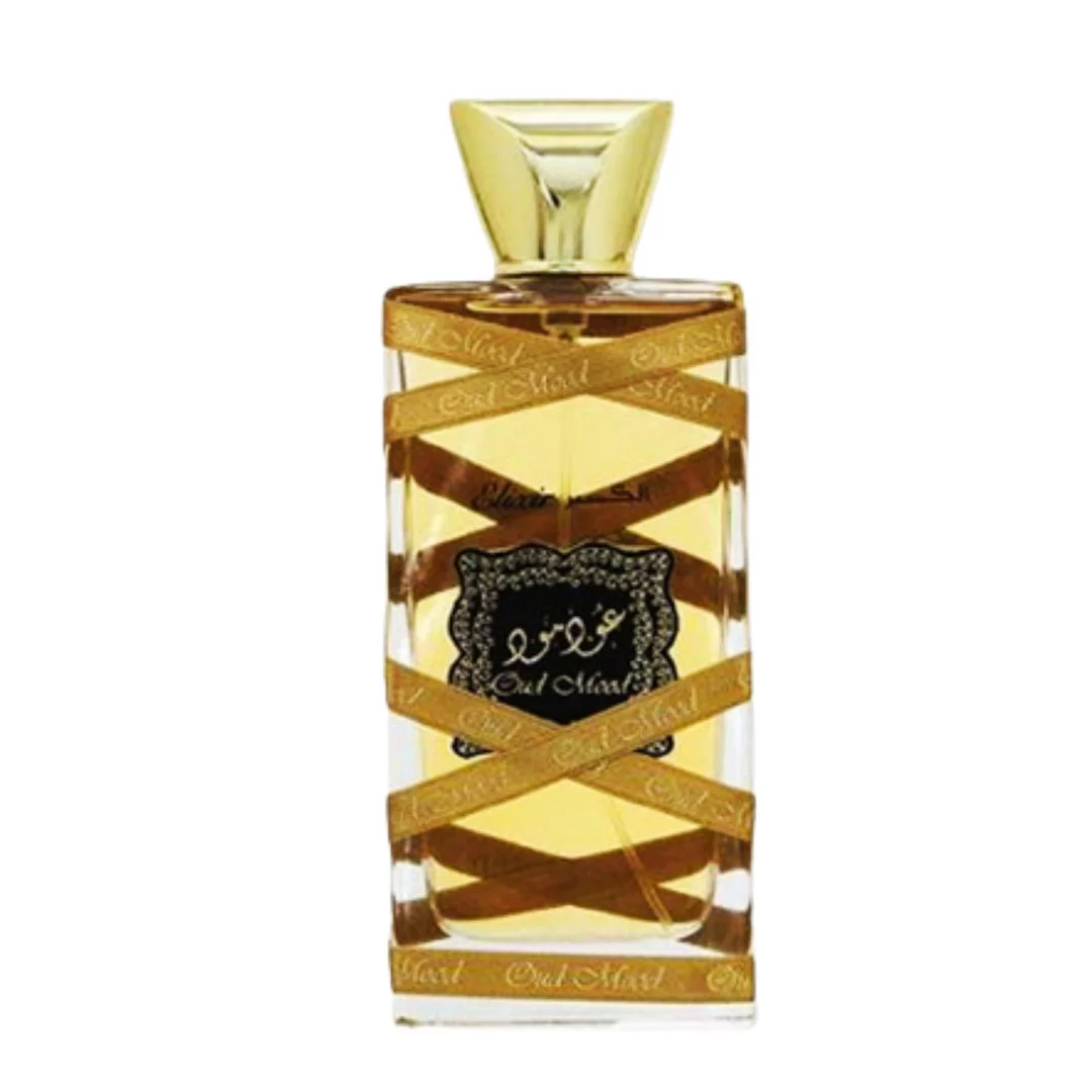 Lattafa Unisex Oud Mood Elixir EDP Perfume Natural Spray 100ML (3.4oz)