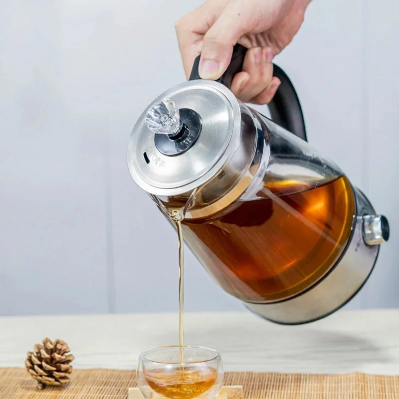 Kettle Glass Water Kettle Smart Thermo Pot Coffee Water Boiler 220v Kitchen Appliances Tea Infuser
