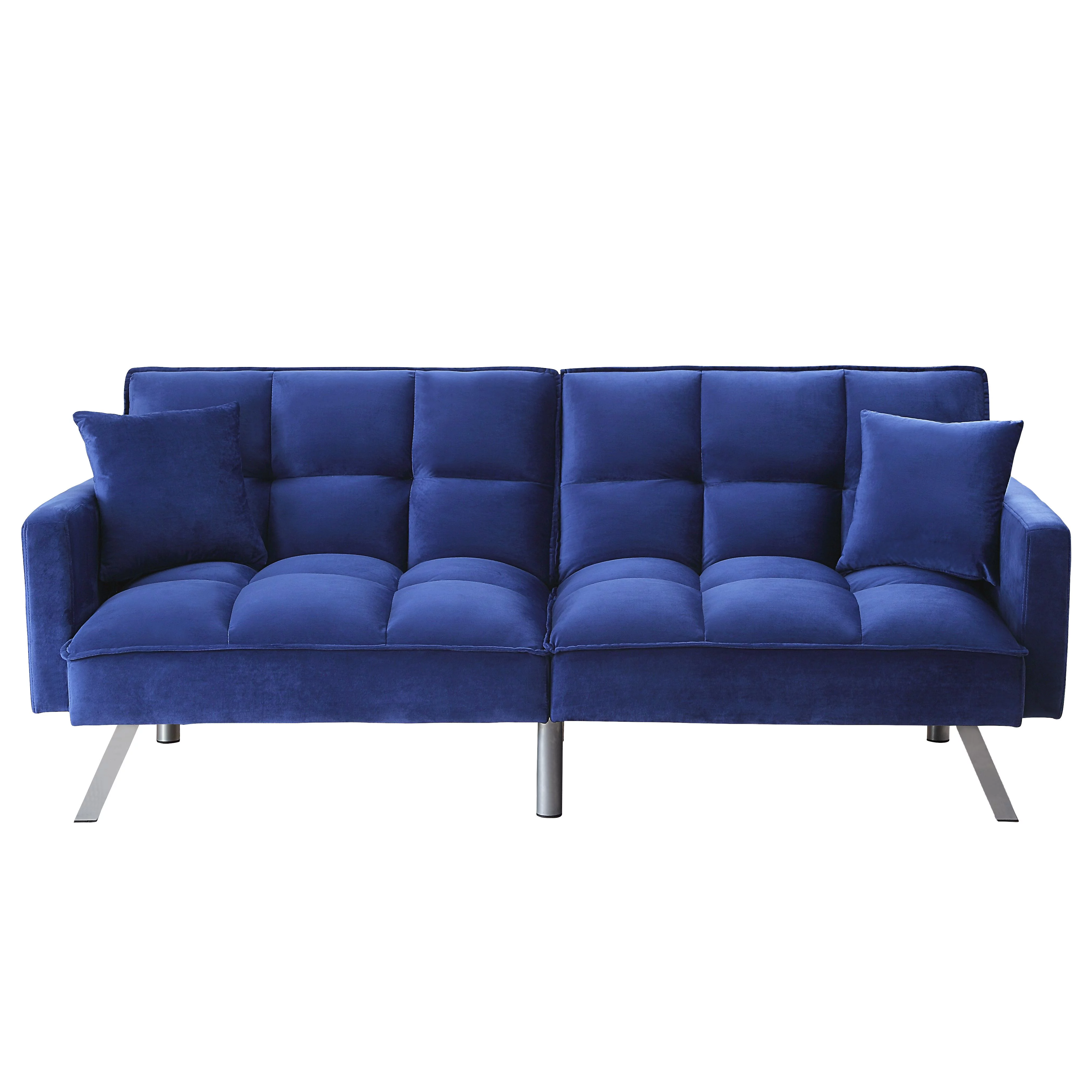 Acme Furniture Mecene Sofa, Blue Velvet