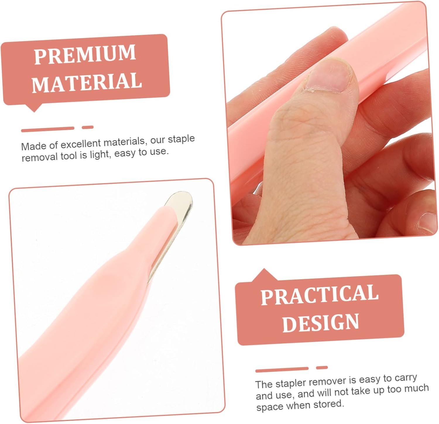 3pcs Magnetic Nail Remover Pro Tools Heavy Duty Stapler Nails Tools Staple Puller Stick Staple Puller Tool Office Staple Remover Handheld Staple Puller Useful Staple Puller Desk