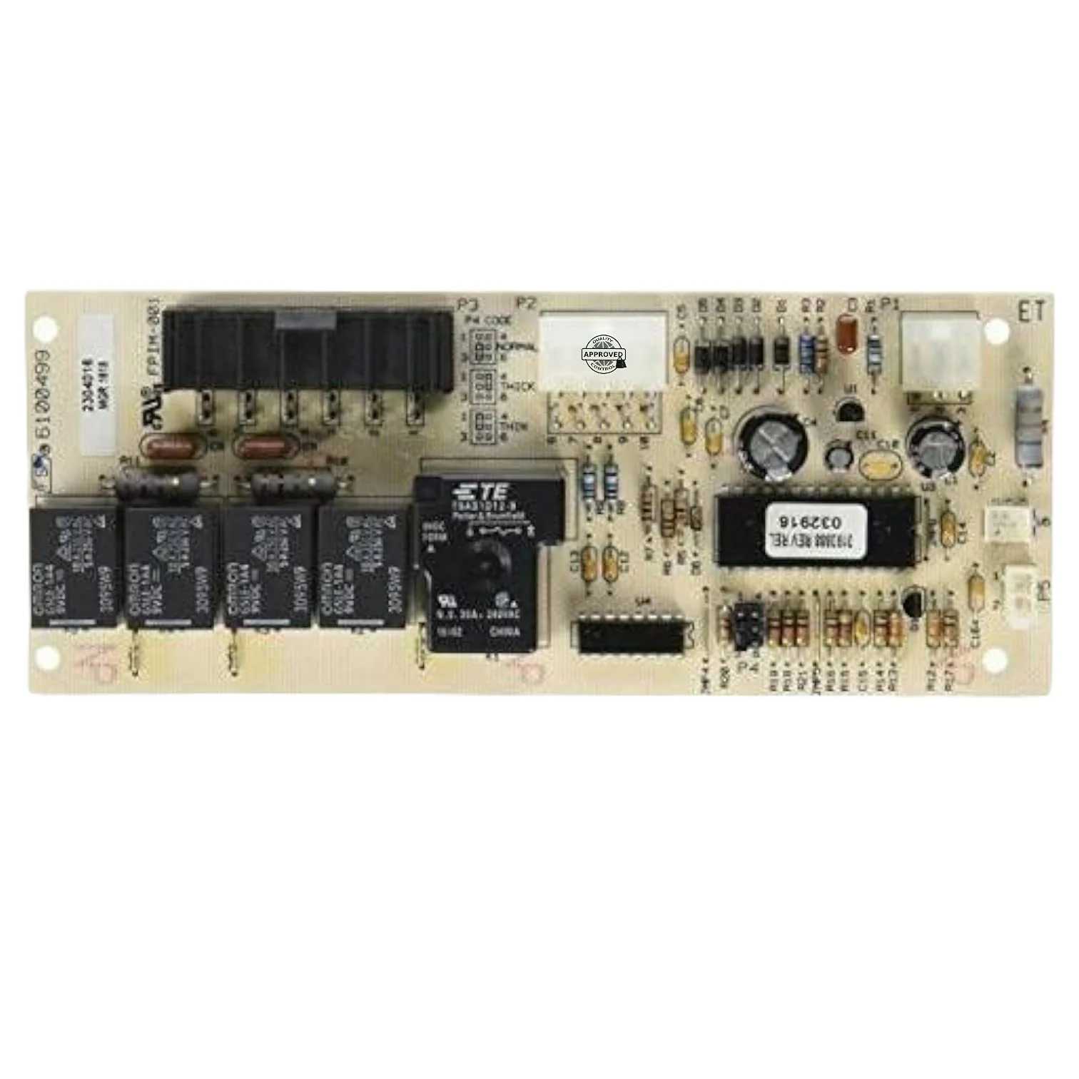 GlobPro WP2304016 Ice Cube Maker Control Board Length 7 Approx. Replacement for and compatible with KitchenAid Kenmore Whirlpool Heavy DUTY