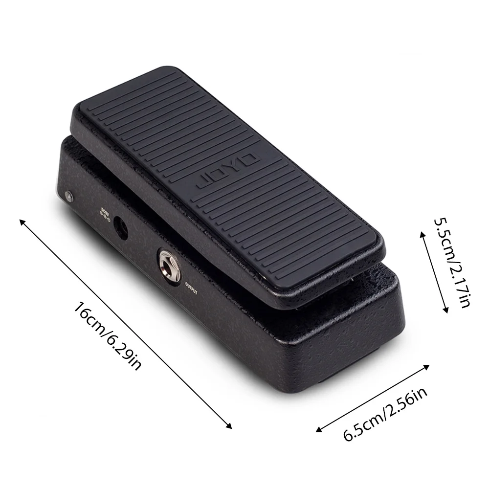 JOYO Wah I Effect Pedal Aluminum Guitar Accessories for Wah and Volume Control