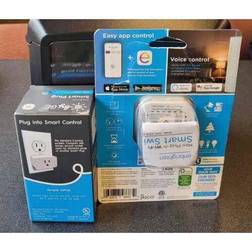Enbrighten Mini Plug-in Wi-Fi Smart Switch