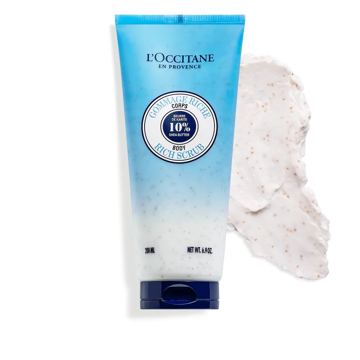 L,Occitane Exfoliating And Moisturizing Ultra Rich Body Scrub 6.9 Oz.