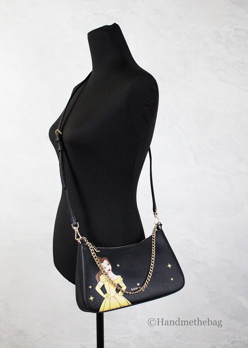 Kate Spade X Disney Beauty And The Beast Leather Convertible Crossbody Bag