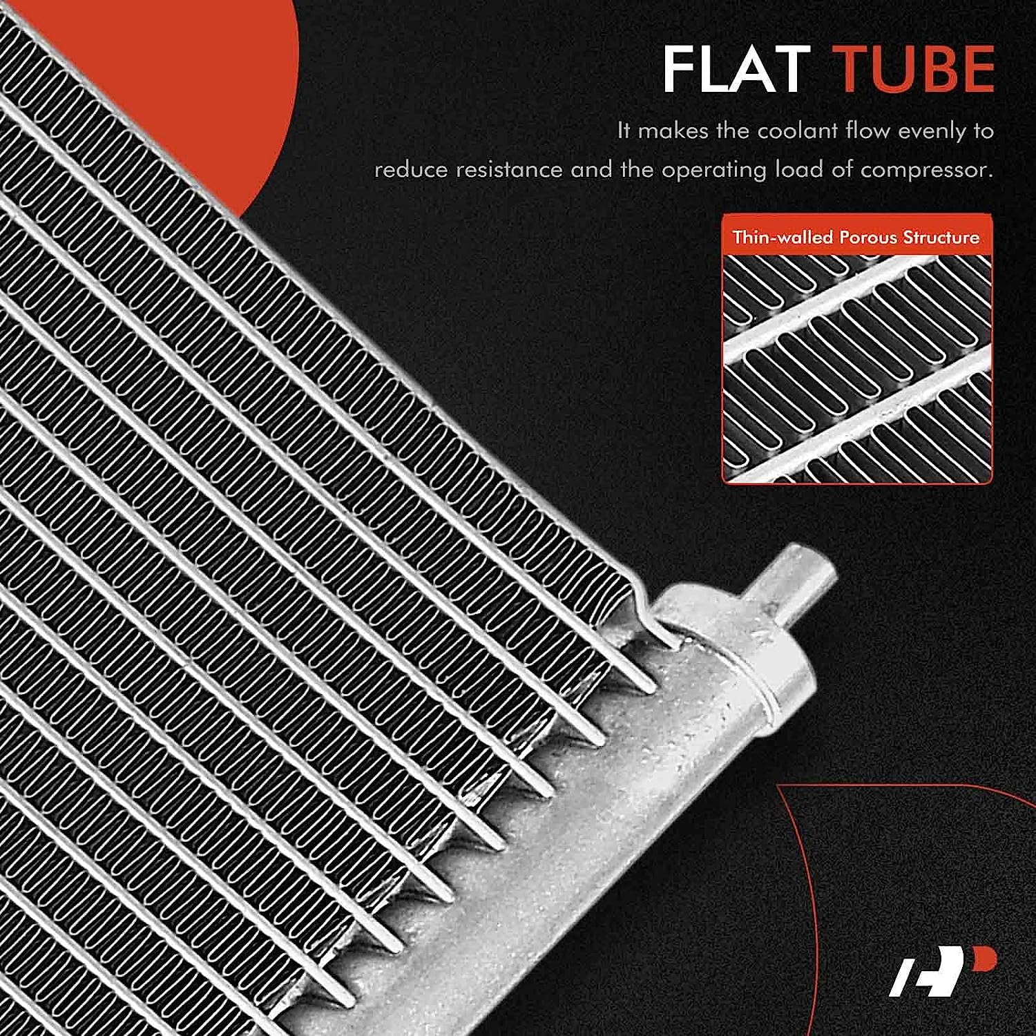 A-Premium Air Conditioning A/C Condenser Compatible with Ford Explorer 1996-2001, Ranger 2000-2011 & Mazda B4000 1998-2010 & Mercury Mountaineer 1997-2001, Replace# 6L5Z19712CB