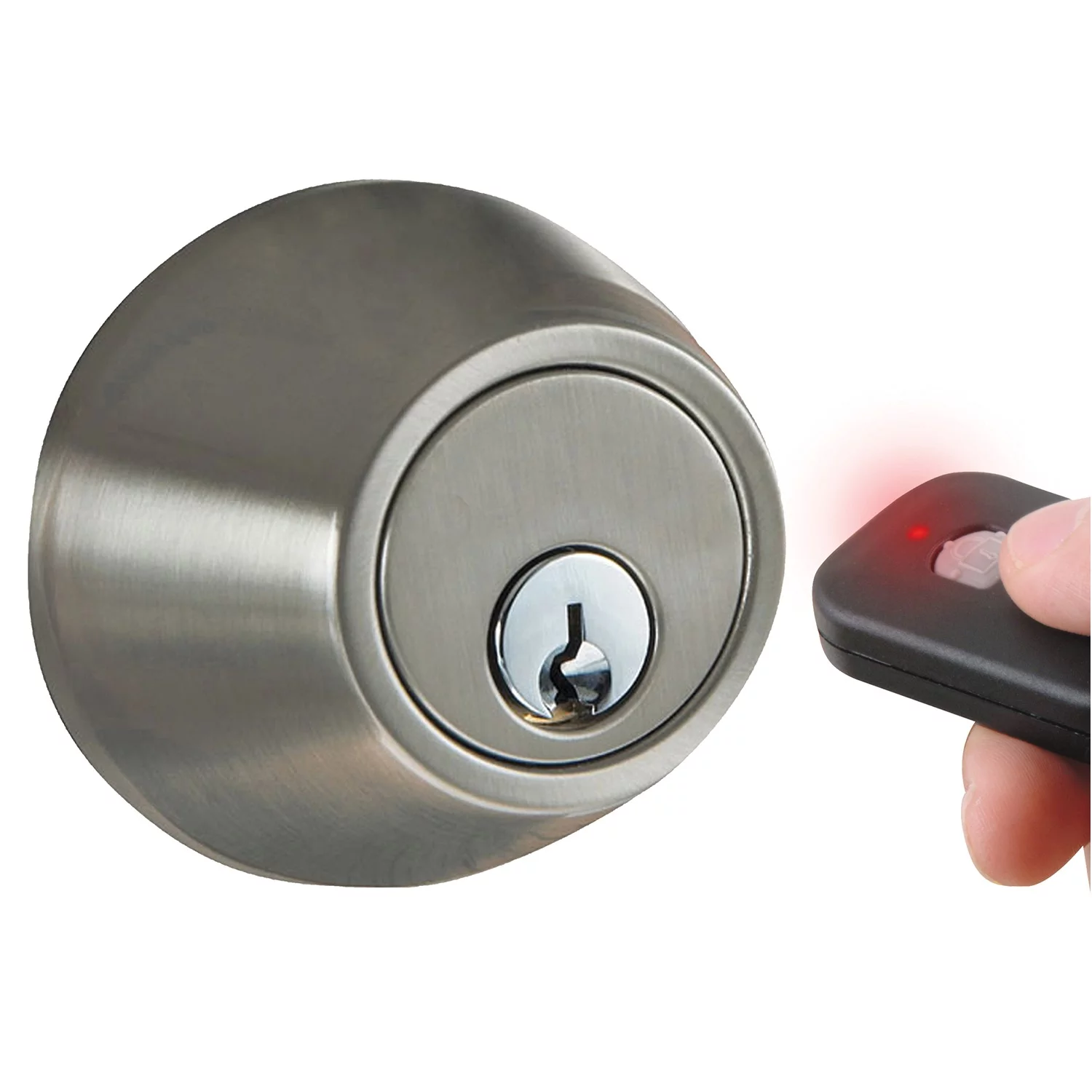 MiLocks WF-02SN W-Series Remote Deadbolt (Satin Nickel)