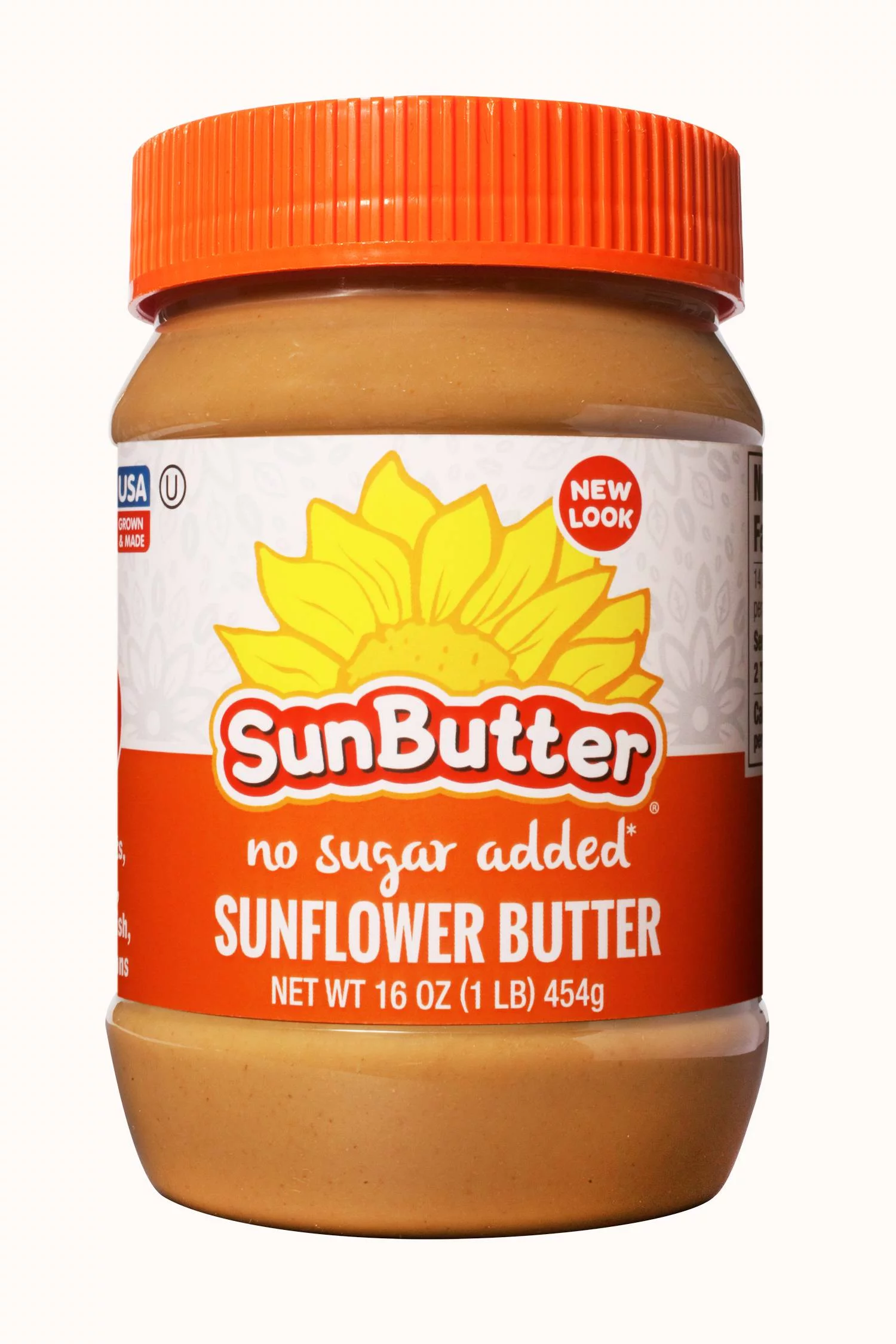Sunbutter Sunflower Seed Spread No Sugar, 1 lb - Case of 6