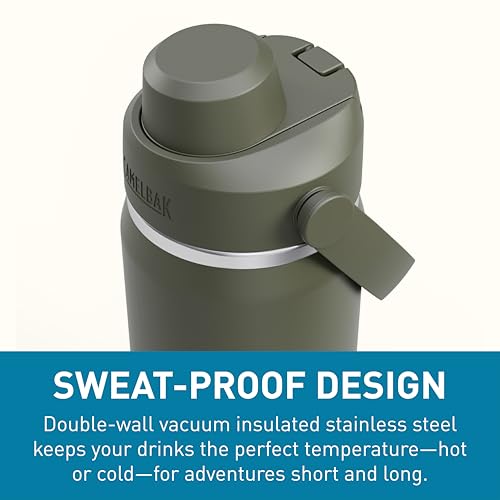 CamelBak Thrive Chug Insulated Stainless Steel Water Bottle Sky Blue, 32oz