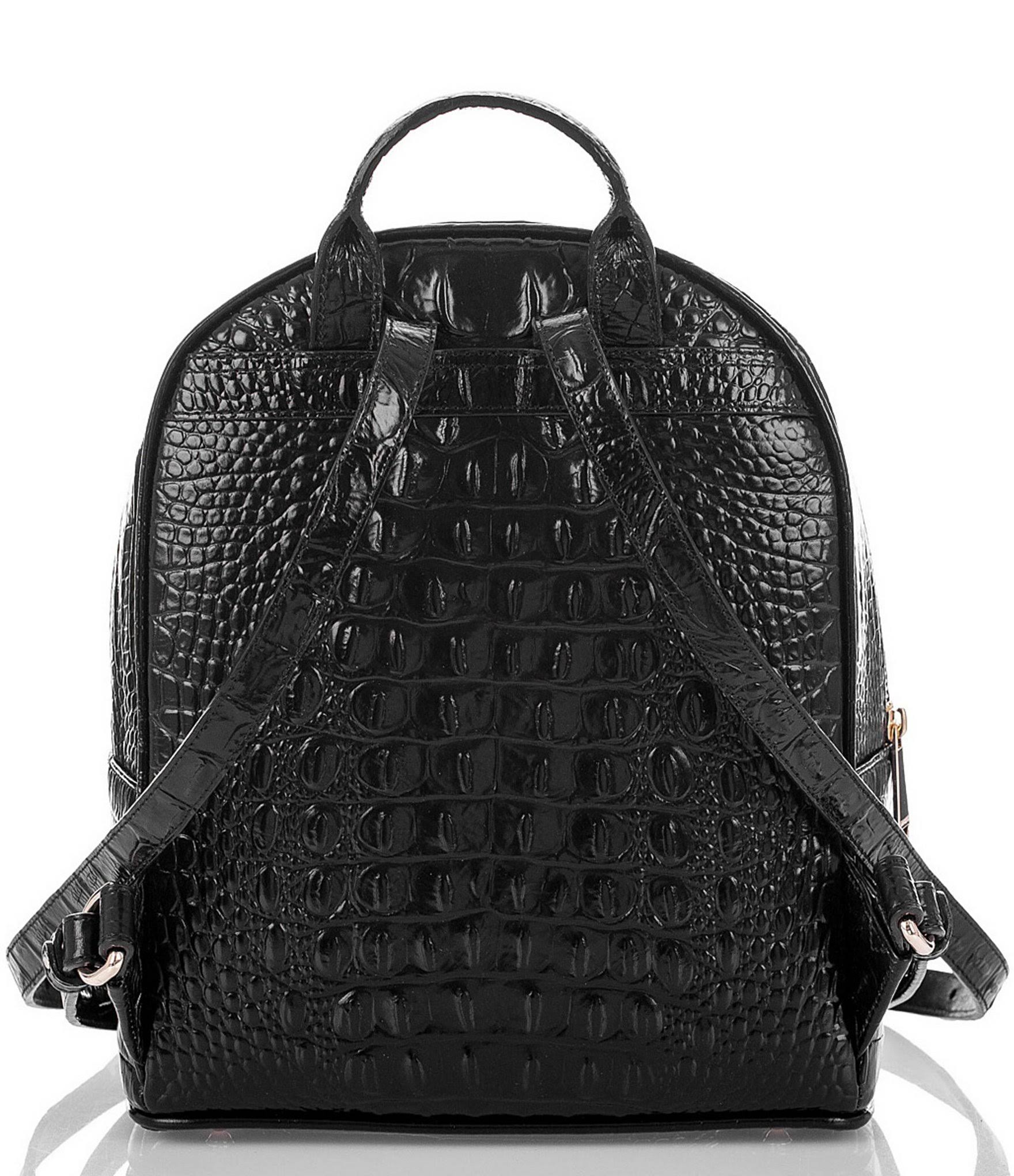 Brahmin Pecan Melbourne Collection Mini Dartmouth Backpack