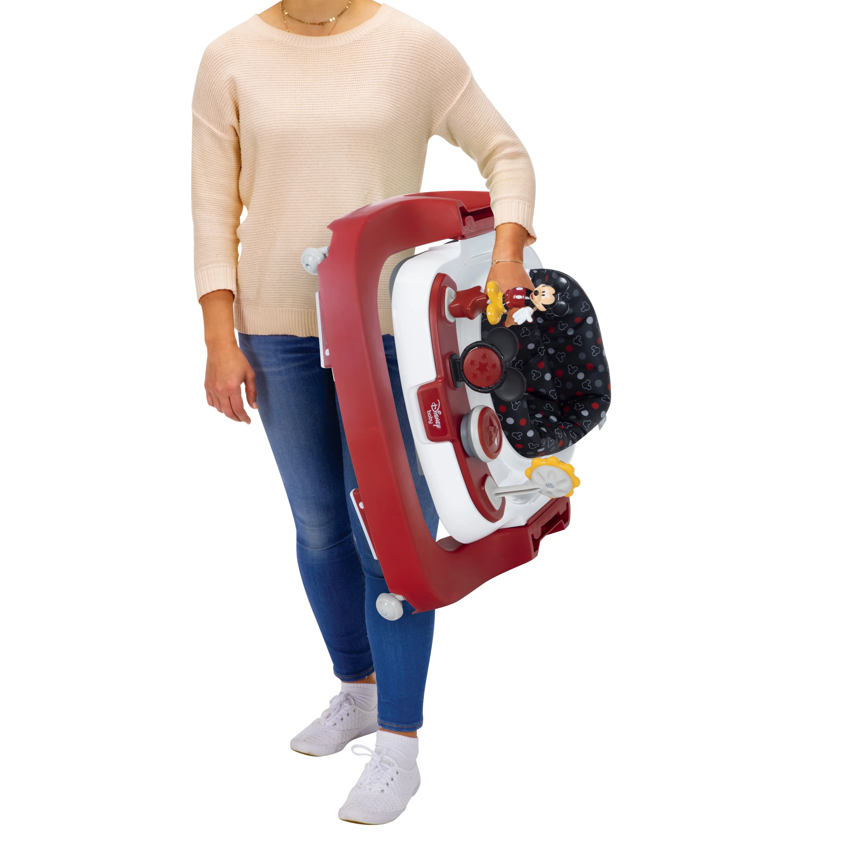 Disney Baby Ready, Set, Walk DX Developmental Walker, Modern Mickey