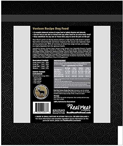 Air-Dried Venison Dog Food 2lb