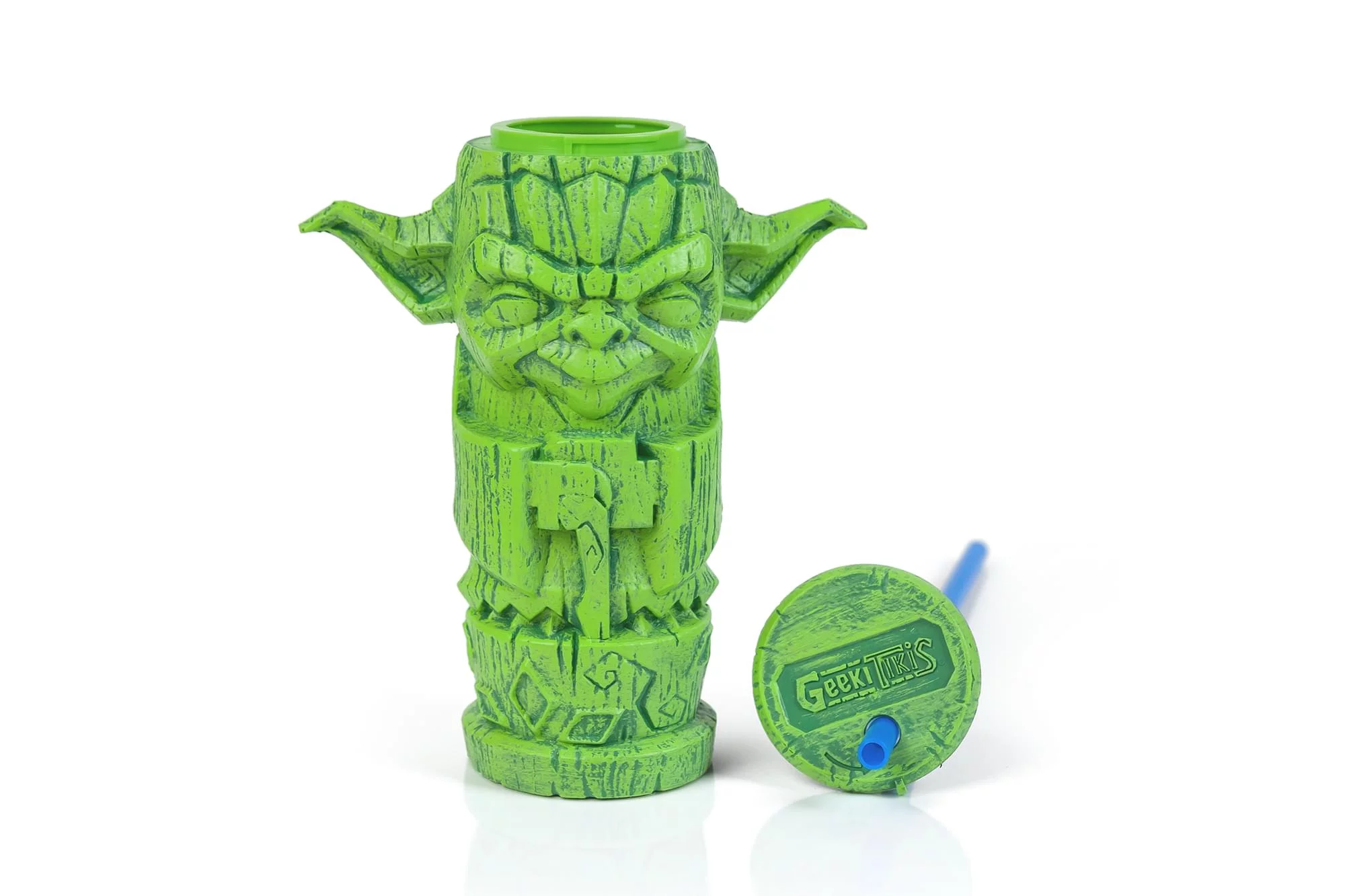 Geeki Tikis Star Wars Yoda Plastic Tumbler | Holds 17 Ounces