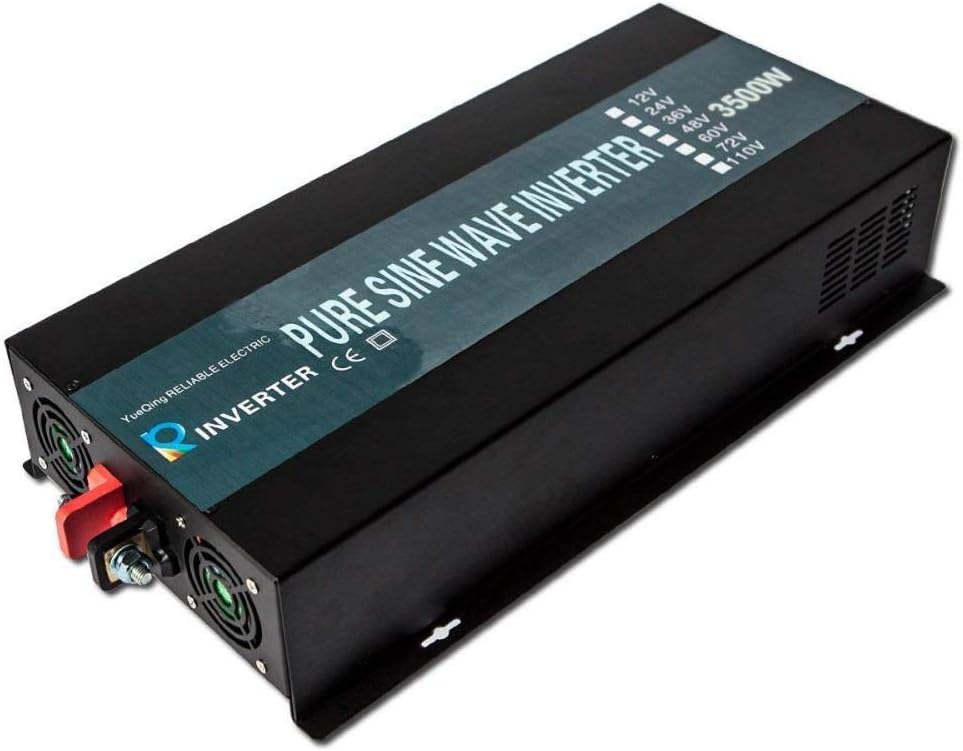 WZRELB Strong Driving Capacity 2500W 24VDC to 120VAC Pure Sine Wave Inverter Power Converter (RBP250024B1)