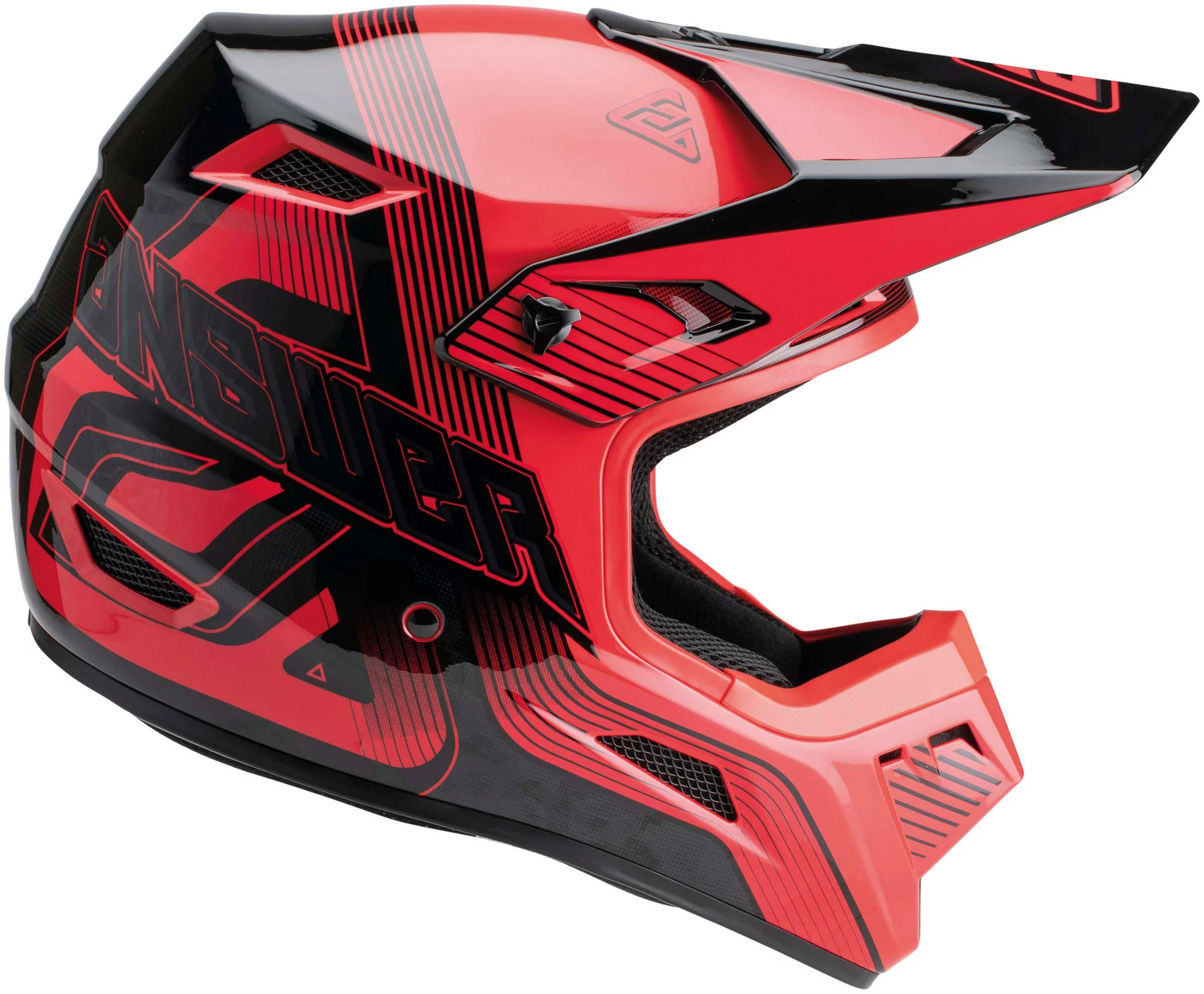 Answer AR1 Vendetta MX Offroad Helmet Red/Black SM