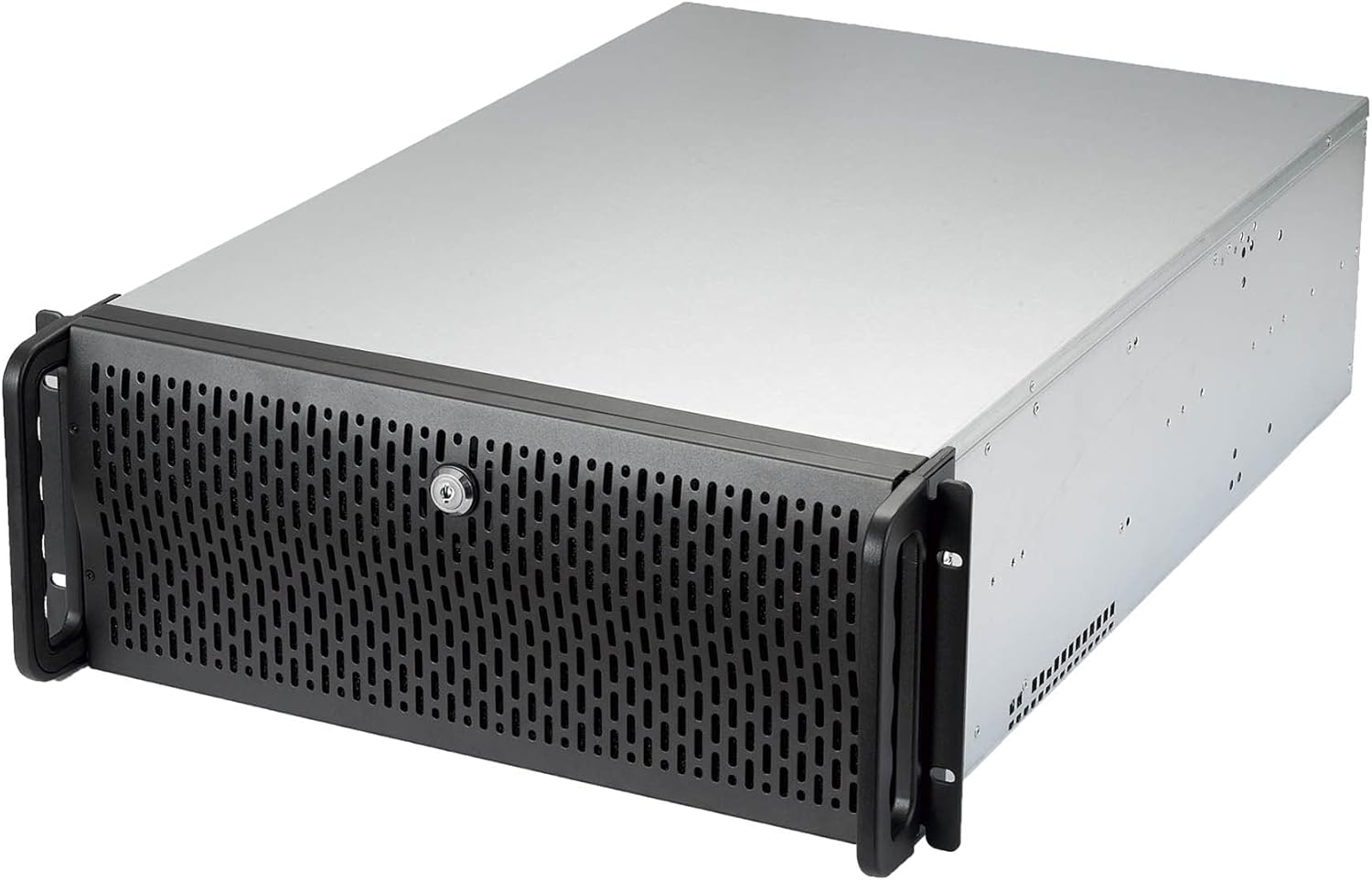 Rosewill 4U Server Chassis 11 Bay Server Case 8X 3.5 + 3X 5.25 HDD, E-ATX, Rackmount Server Case, Include Front 5X 120mm Fans Rear 2X 80mm Fans Metal Rack Mount Computer Case 25 Deep, RSV-L4000U