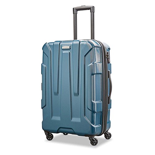 Samsonite Centric Hardside Expandable Luggage with Spinner Wheels, Blue Slate, Carry-On 20-Inch