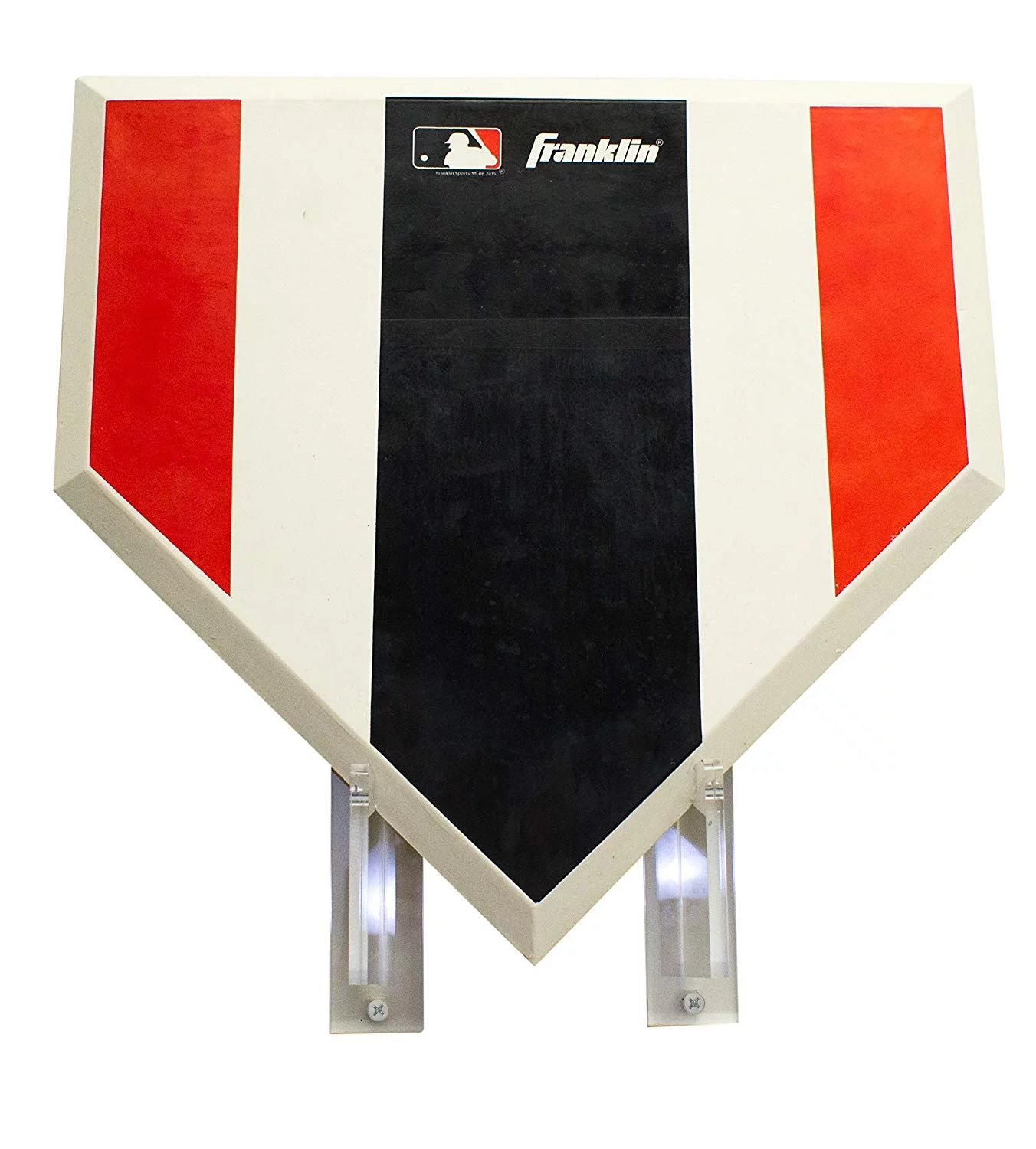 Deluxe Clear Acrylic Baseball Home Plate Wall Mount Bracket (A023-HP-SS)